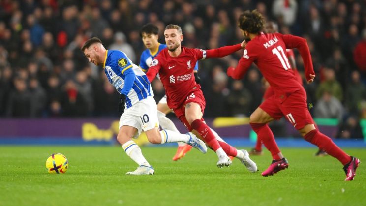 Peringkat Liverpool Mohamed Salah 4/10, perjuangan lini tengah saat Brighton memperdalam kesengsaraan Jurgen Klopp